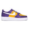 Nike Air Force 1 Abrasion Resistant Low top Skateboard Shoes Men's Purple Yellow CW2288-111(Team631- BAG)