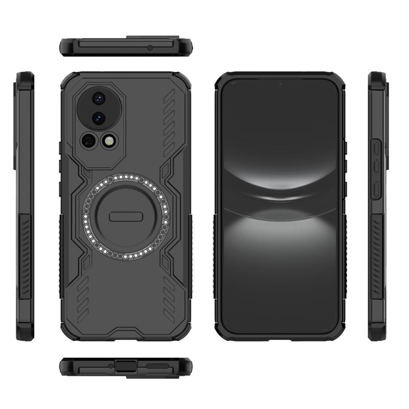 Panserdeksel For Huawei Nova 13 Magnetisk Adsorpsjon Trådløs Lade deksel For Huawei Nova 12 Deksel For Huawei Nova 13 Deksel 6,7 tommer