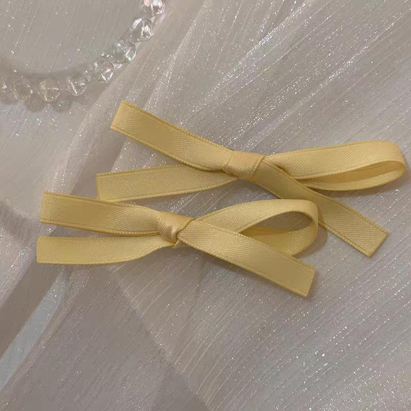 Ballet Girl Bow Hair Clip: Sweet, Cute, and Elegant Pigtail Duckbill Side Clip