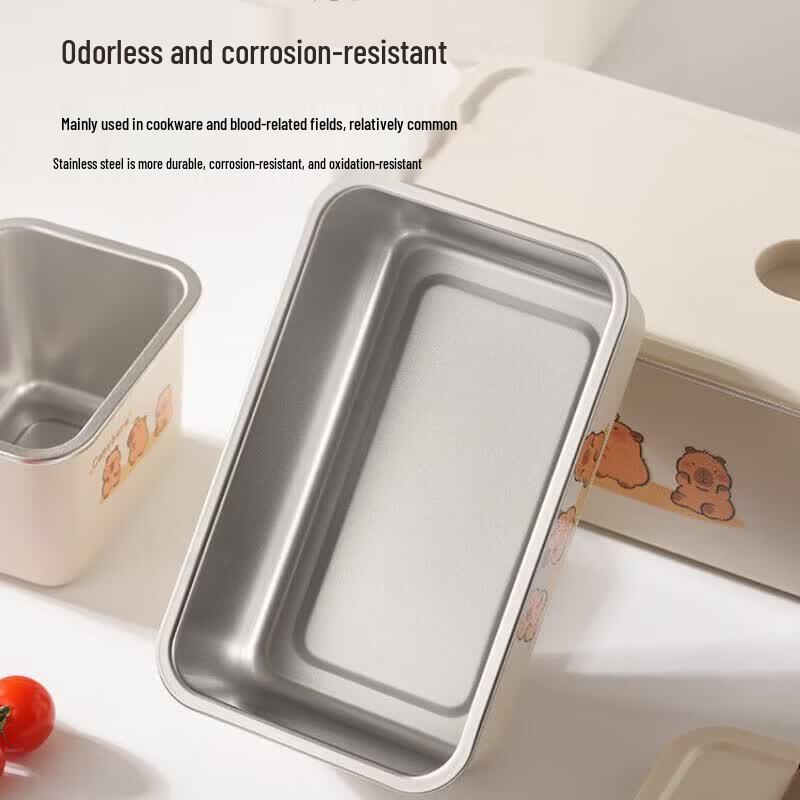 MAXCOOK Capybara 304 Stainless Steel Food Container