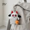 Decorative Ghost for Window Halloween Plush Keychain, Cute Spooky Stuffed Toy Pendant Backpack Soft Skin Friendly Keys, Mini Doll Bag