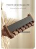 Nordic Punch-Free Solid Wood Coat Rack for Entrances, Walls, and Hallways.