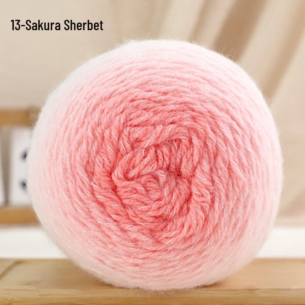 Light Mist Gradient Yarn: 200g Shawl, Blanket, Doll, Scarf
