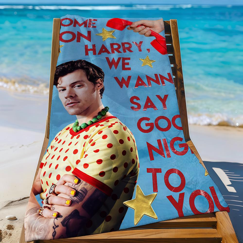 Singer H-Harry Mode S-Styles-S Handtuch Sport Schnelltrocknend Reise Campingausrüstung Sanddicht Weich Leicht Großes Strandtuch