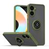 Shockproof Magnetic Matte Case For Realme 11 10 Pro Plus 9 8 7 Pro 5G 9i 8i C35 C33 C31 C30 C21Y C55 C53 Ring Stand Phone Cover