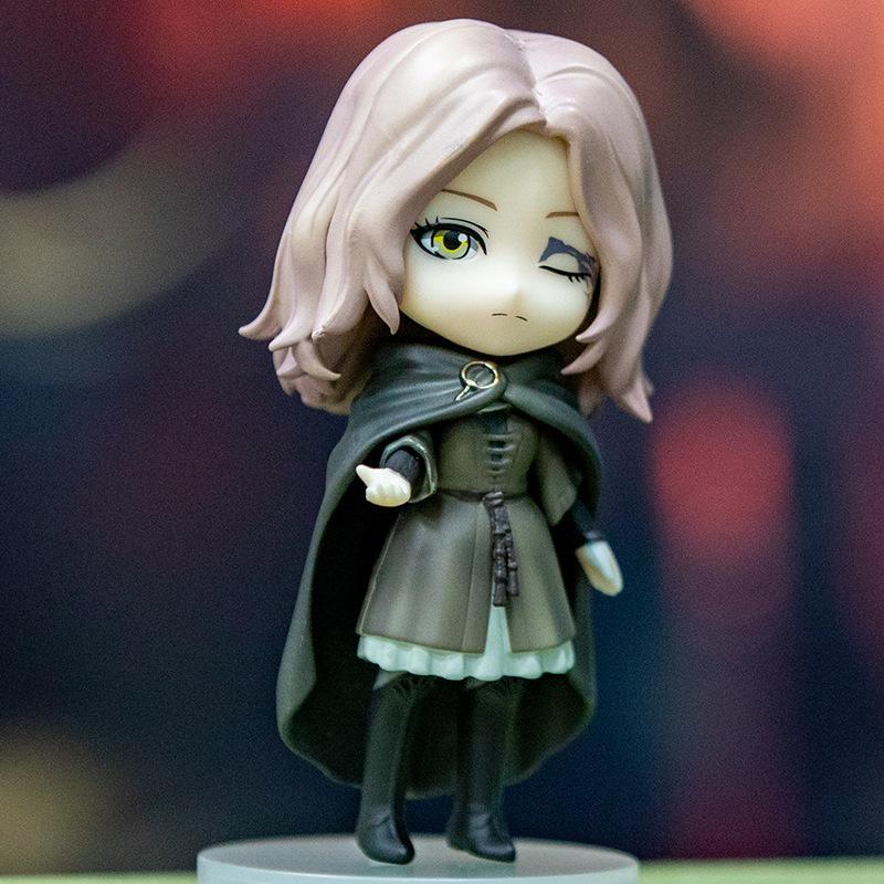 Animation Game Merchandise Q Version Elden French Ring Melina Old Man Ring Chassis Car Figure Model Ornament