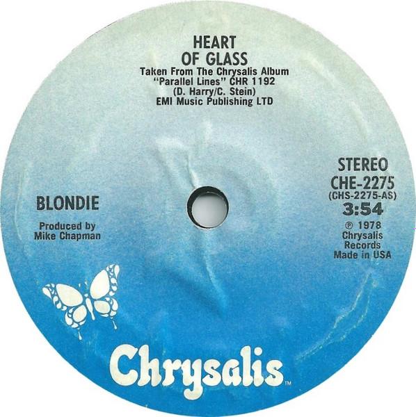 

7inch Record BLONDIE - Heart Of Glass CHE2275 Chrysalis 1979 US Pop Used