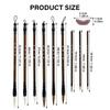 9Pcs Chinese Calligraphy Brush Watercolor Brush Liner Brush Set for Adult and Beginner Antithetical Couplet Writing