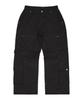 HOODHOOD Multi-Pocket Utility Detachable Pants Black