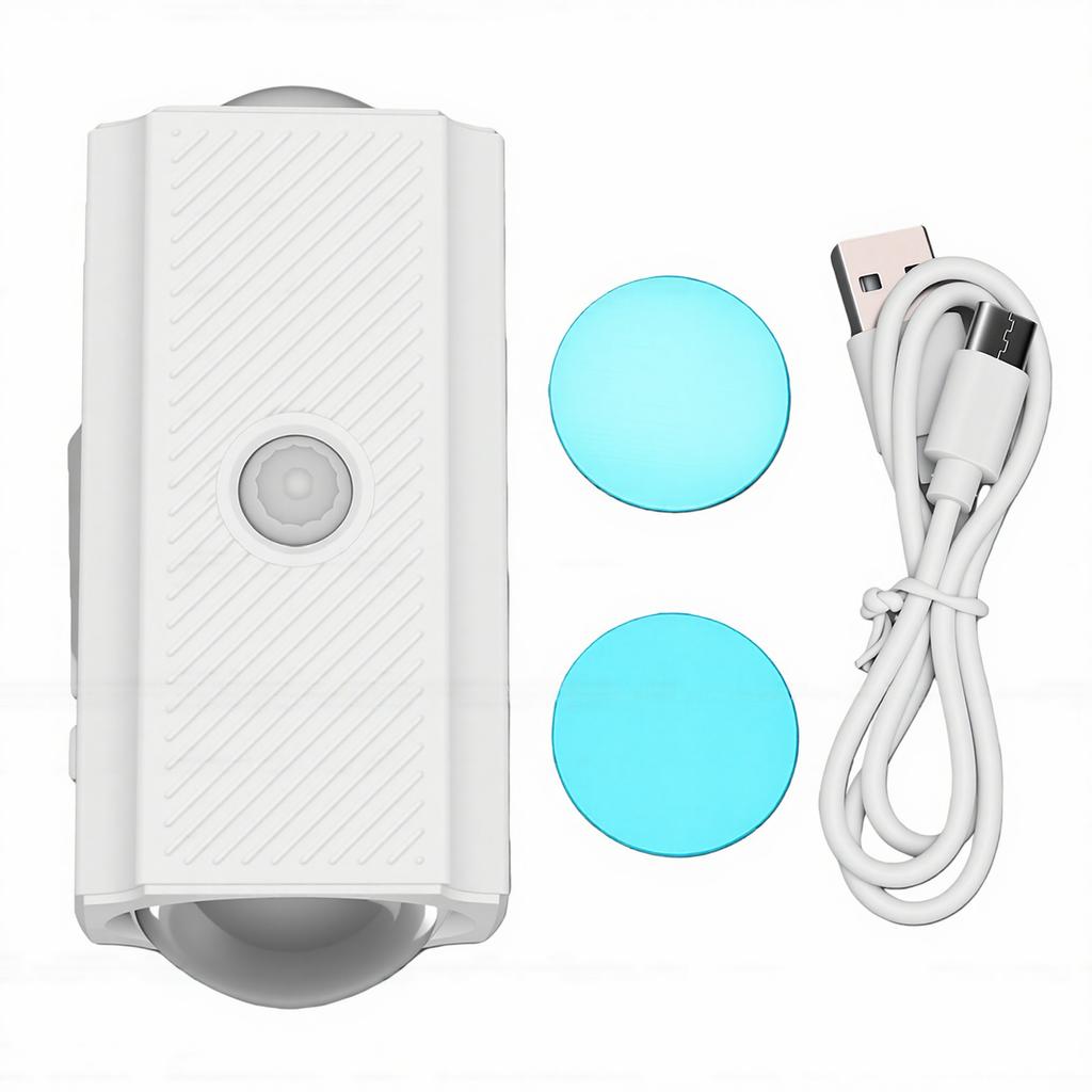 Rechargeable Motion Sensor Night Light Magnetic 7 Color Changing LED Ambient Light Battery Operated Indoor Wall Lamp