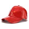 Unisex Helle Laser-PU-Entenschnabel-Baseballkappe - Trendiger Europäischer & Amerikanischer Street Style