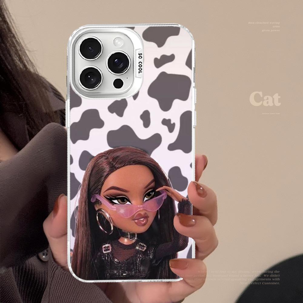 Lovely Doll Bratz Phone Case For IPhone 16 15 14 13 12 11 Pro Max X XR XSMAX 8 7 Plus Matte Shockproof Back Cover