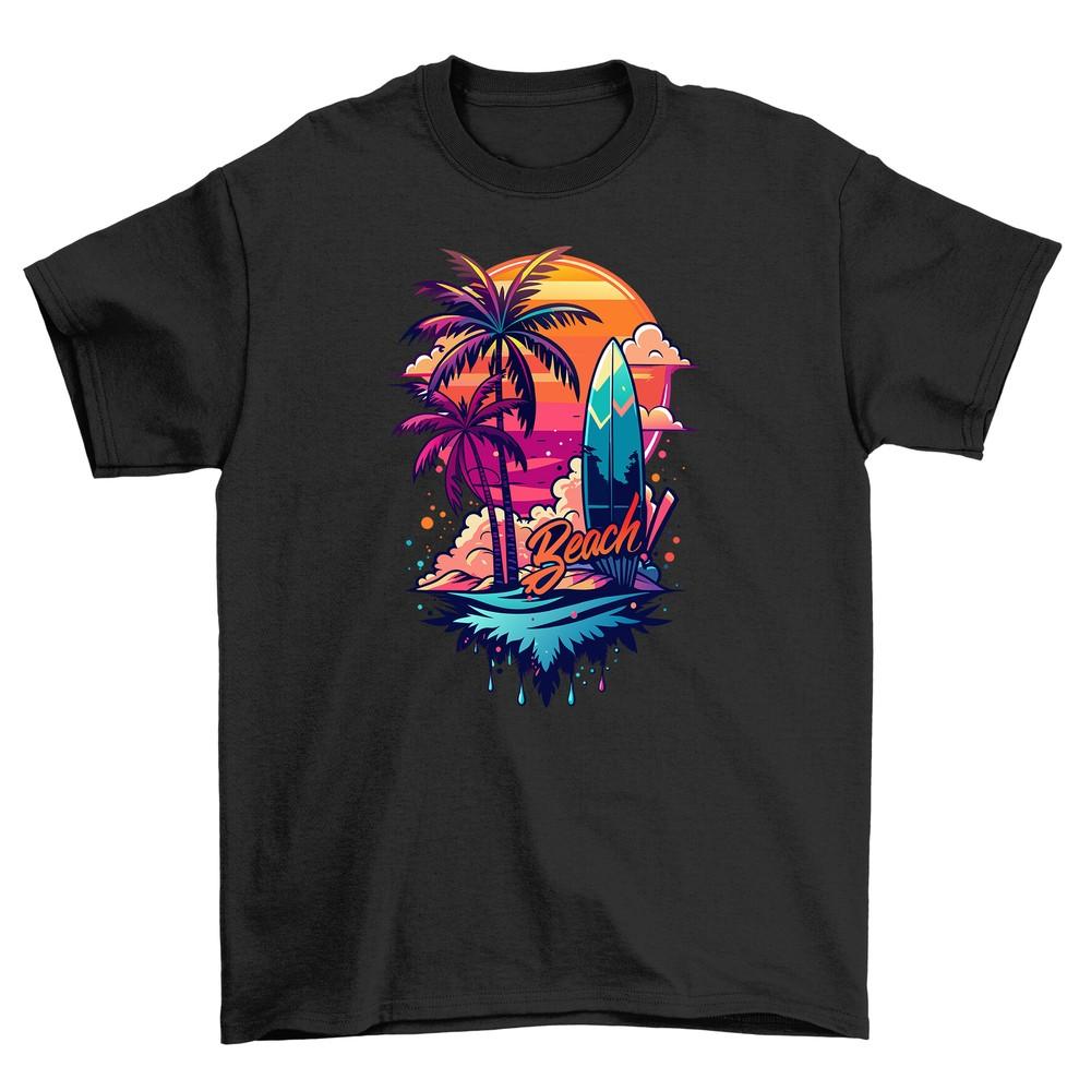 Summer_40 Beach Feel T-shirt - Ride the Wave of Fun! 100% Cotton, Funny Tee, Uni
