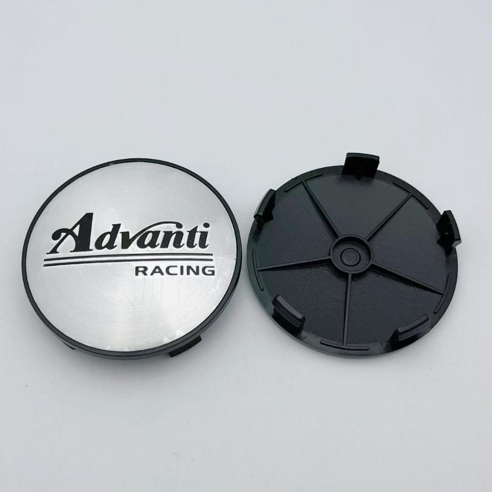 

4pcs 68MM ( 63MM I.D ) Advanti Logo Emblem Car Wheel Center Caps Auto Rim Hubcaps Wheels Hub Center Cover Car Accessories Advanti Badge&4pcs Wheel Cap
