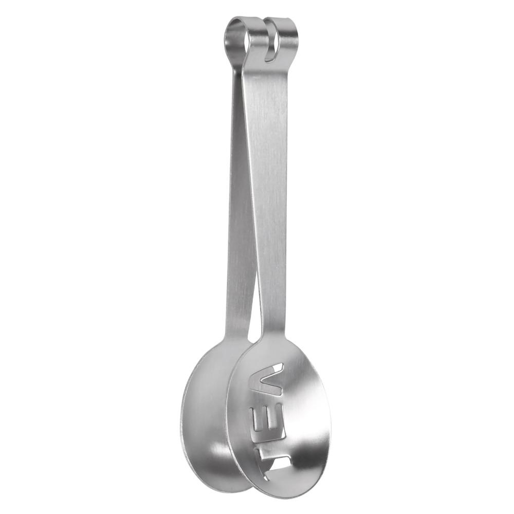 2 PCS Lightweight Tea Bag Squeezer Silver Tea Bag Clip Durable Tea Bag Tongs Loose Tea