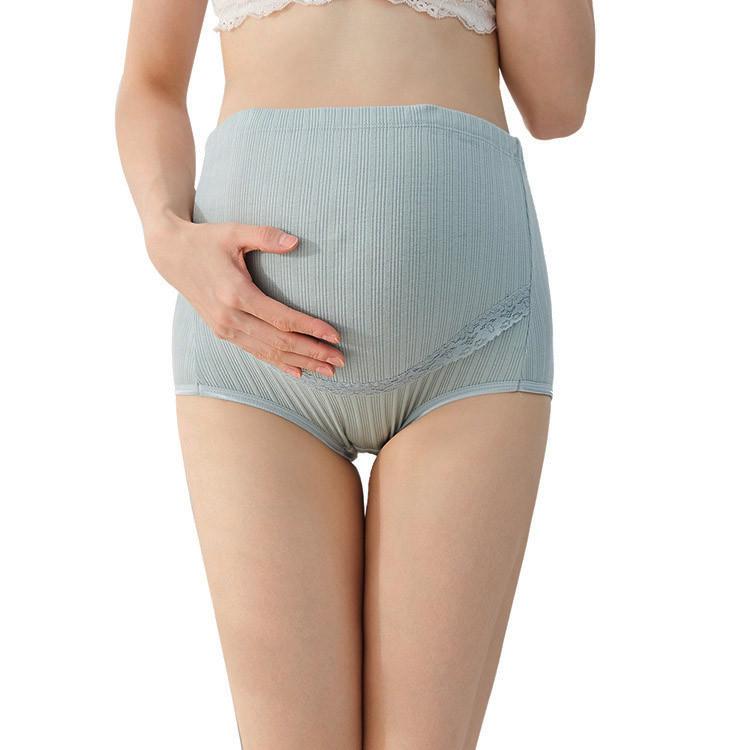 High Waist Maternity Underwear for Pregnant Women Plus Size Comfortable Seamless Stretchable Supportive Briefs for Pregnancy