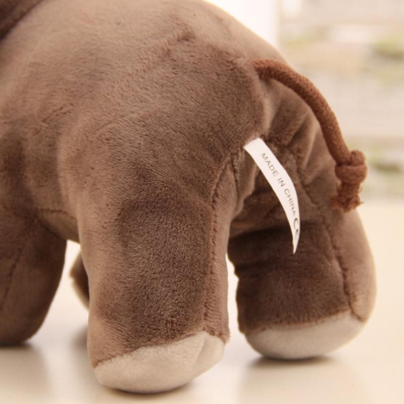Cute Large Stuffed Plush Toy Simulation Elephant Doll Throw Pillow Birthday Christmas Gift