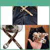 Pu Leather Cow Print Belt For Women With Metal Pin Buckle And Edgy Style