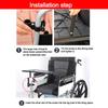 Waterproof Cup Holder Detachable Wheelchair Desk Lap Board  Wheelchair  Accessories