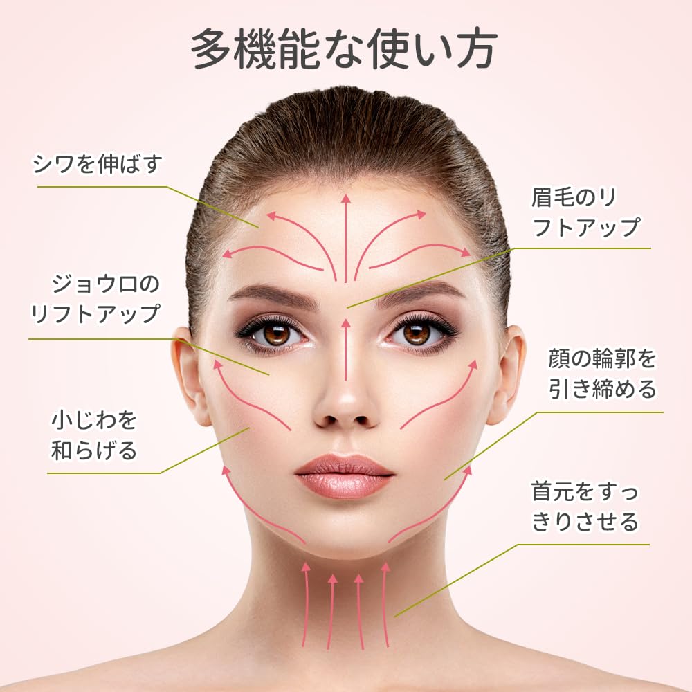 NEWGO Facial Massage Jade Natural for Neck Skin Facial Reduces Rejuvenates Skin Roller, Roller, Stone, Skin, Lift, Massage, Care, Puffiness, Unisex,