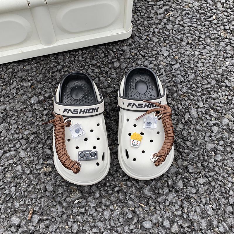 Children's Lightweight EVA Closed-Toe Breathable Sandals for Boys and Girls