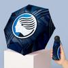 Atalanta FC Mini 5 Fold Pocket Umbrella Compact Lightweight Anti UV Rain Sun Protection Umbrella Portable Travel Umbrella