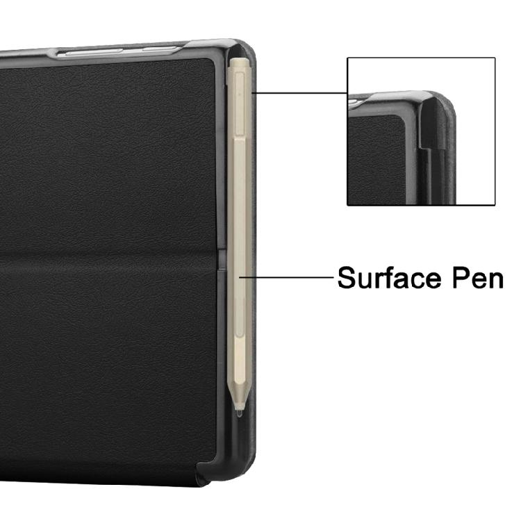 for MicrosoftSurfaceGo 2 Case,PU Leather Folio 2-Folding Stand Cover for Cas
