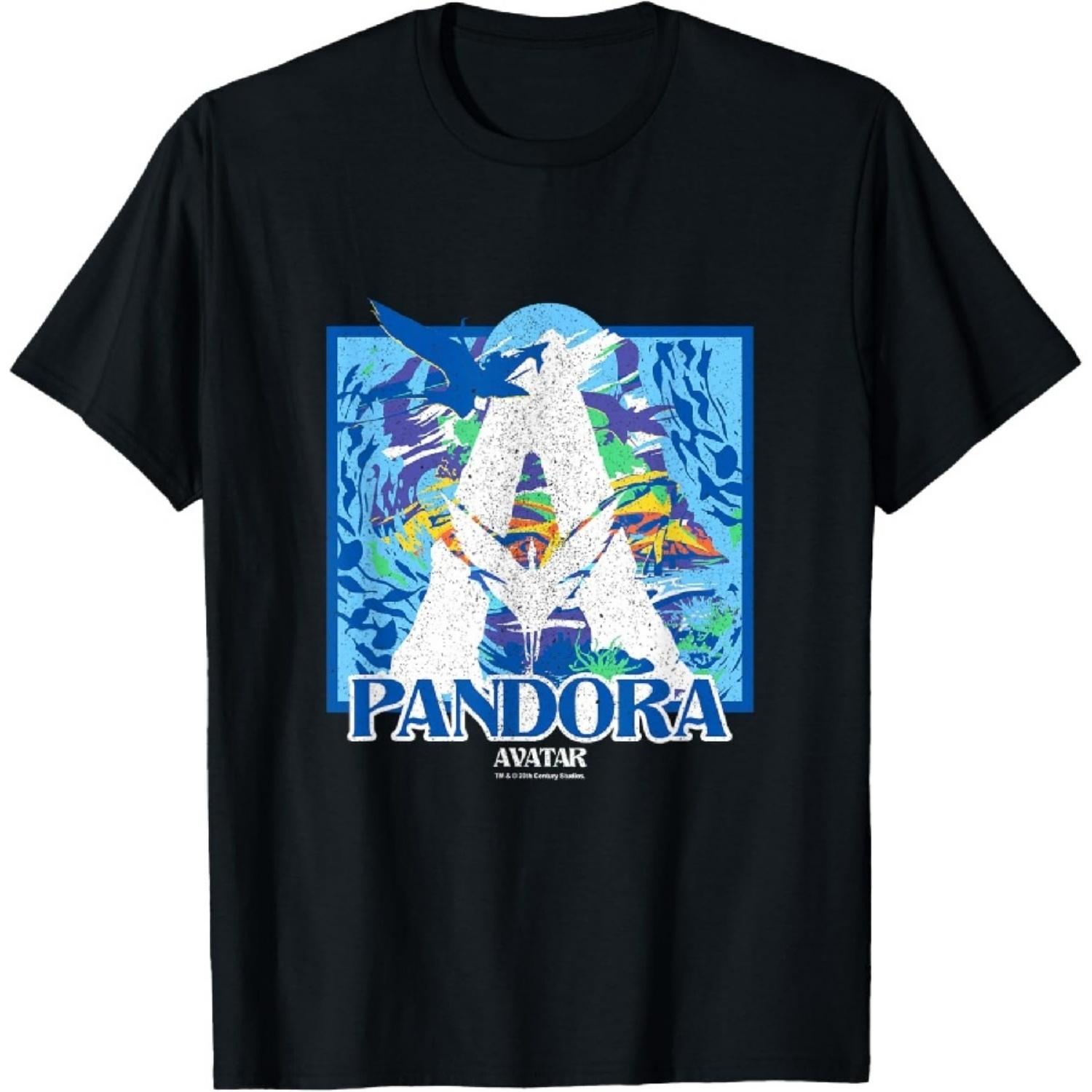 The Way of Water Pandora Landscape Logo T-Shirt XXXXXL чёрный