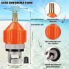 Inflatable SUP/Kayak Air Valve Adapter for Electric Pumps