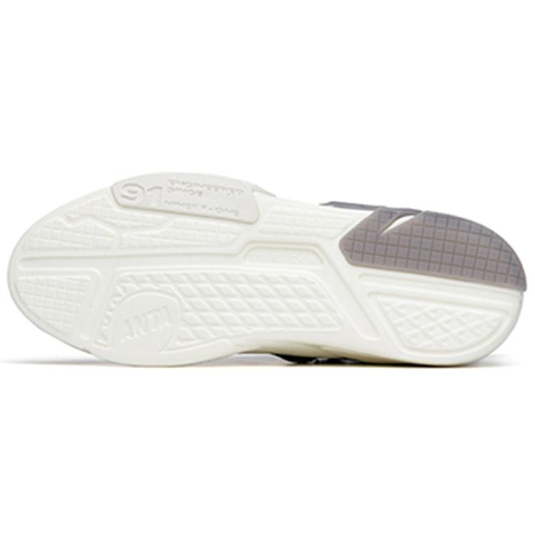 New Anta AT91 Low-Top Skateboard Shoes Men's Black White Gray 112218072-2