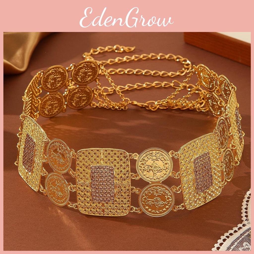 Waist Women Fashion Chain Hollow Geometric Alloy Construction And Look Stylish
