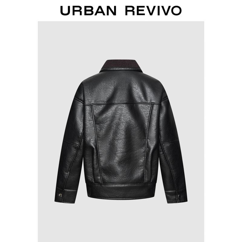 

UR Men s Amber Flow Patchwork Lapel Jacket M