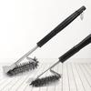 ZISIZ BBQ Grill Cleaning Brush with Scraper, 2-Pack