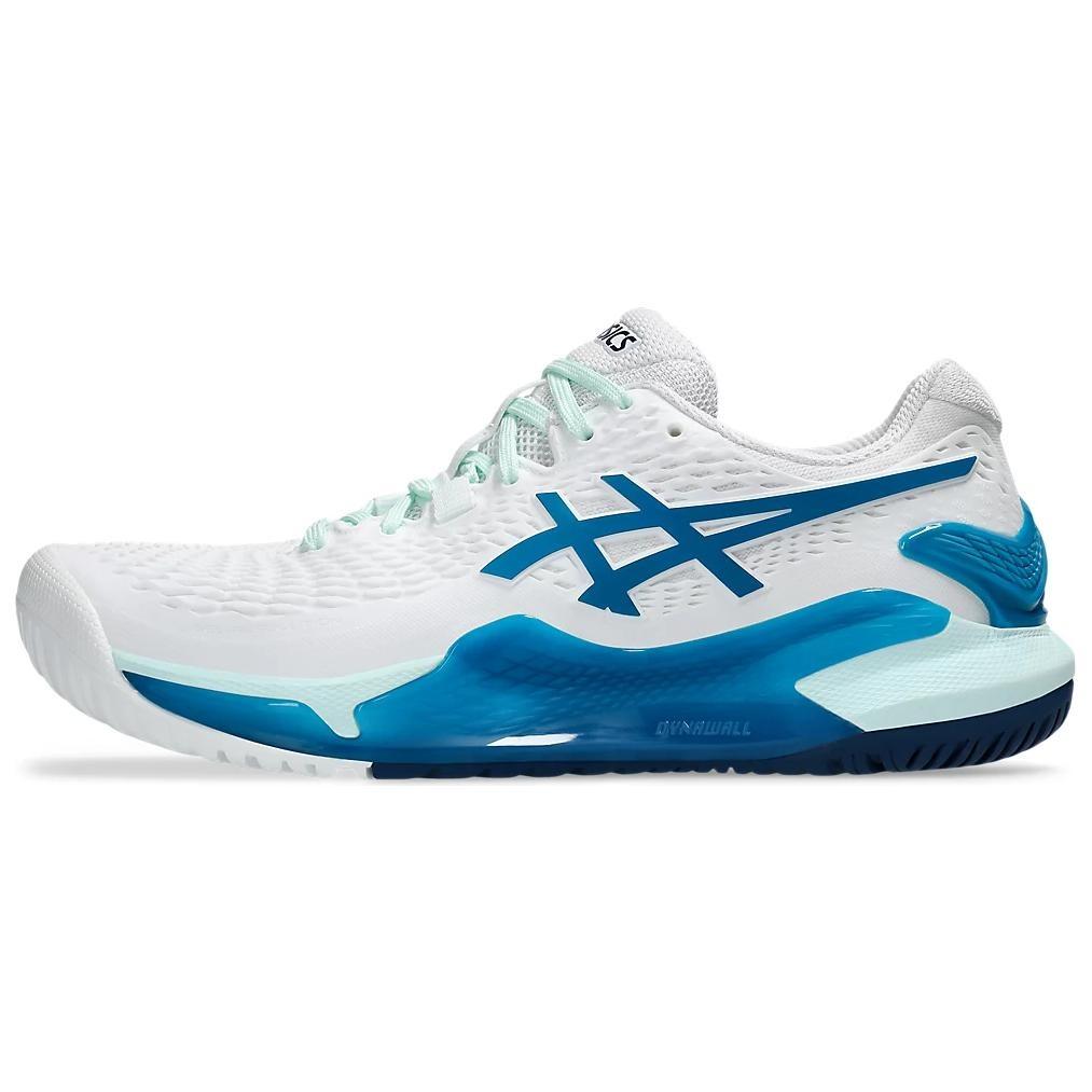 (WMNS) ASICS Gel-Resolution 9 White Teal Blue Women s 1042A208-102 EU 36