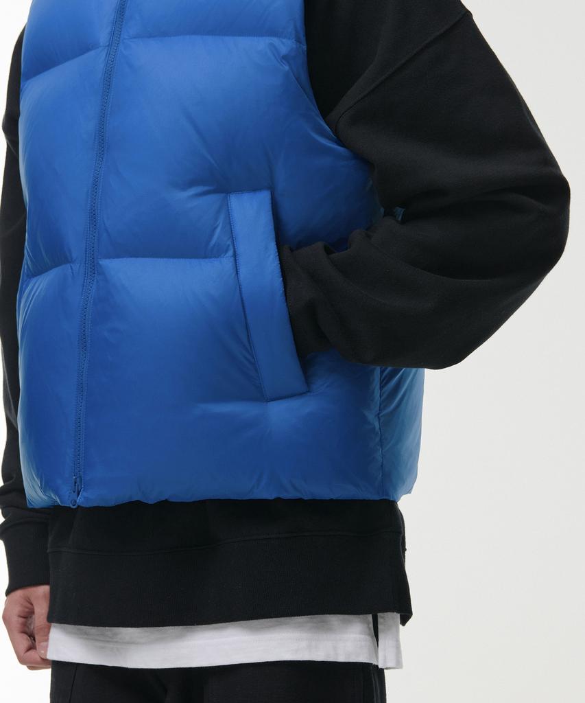 Musinsa Standard Ripstop Down Puffer Vest [Blue]