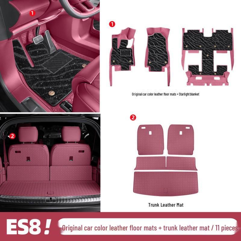 Third-Gen Nio ES8 Trunk Mat & Seat Back Accessories for 26 Models