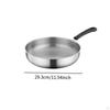 Camping Frying Pan Deep Fry Non Stick Stainless Steel Skillet for Fishing RV
