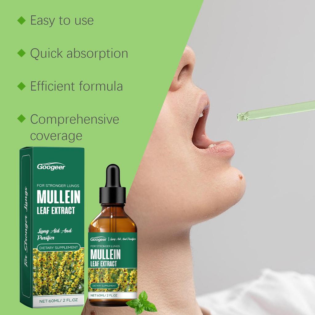 GOOGEER Mullein Dietary Supplement Vitamin Supplements