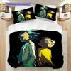 Wubba Lubba Dub Dub Rick Sanchez Home Soft Sofa Cover Blanket Down Pillowcase Duvet Cover Without Core Threepiece Set Without Core