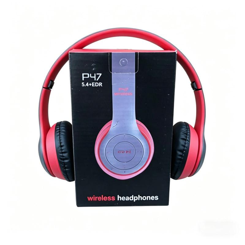 Foldable Wireless Bluetooth Headphones 5.0 Portable HiFi Sound Over-ear Headset for Sports Travel Daily Game music Earphones Use