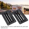For Durable RV Exhaust Vent Covers 2pcs with Rounded Corners Made from ABS Plastic for Protection and Efficient Airflow