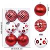 8Cm Christmas Balls Christmas Tree Ornaments Velvet Xmas Balls Button Sequins Luxury Xmas Balls Christmas Home Decorations