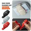 Car Sun Visor Glasses Holder Visor Bracket Sunglasses Support For Mercedes Benz AMG A B C E S G Class A180 CLK CLA GLE GLC W212