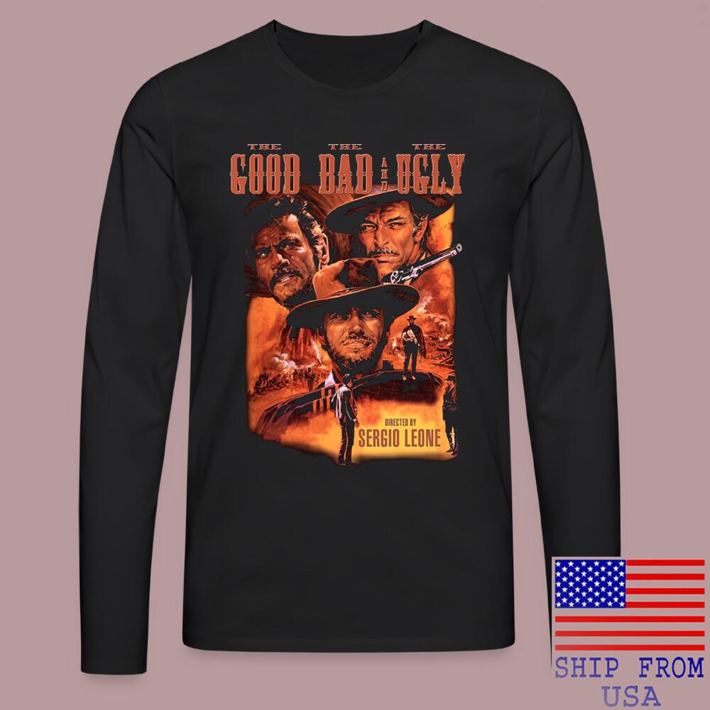 The Good The Bad and The Ugly Movie Black Size S2XL Unisex T-Shirt XXXXL