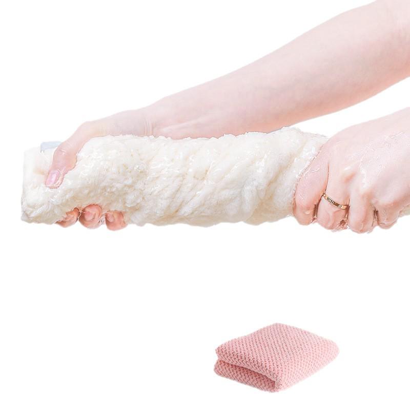 Nowy przyjazd: Damski szybkoschnący, chłonny ręcznik do włosów - duży szal na głowę do ochrony włosów