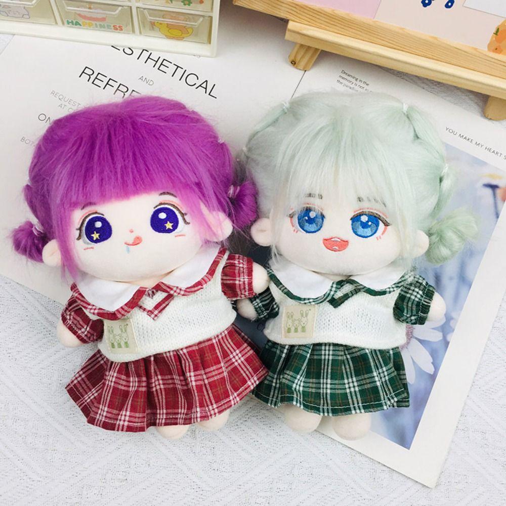 

Two-piece Set No Attribute Doll Dlothes Vest Jk Skirt Two-piece Set Develop Hands-on Ability зелёный