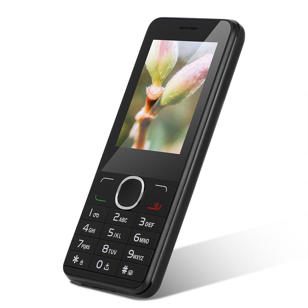 2045 Dual-SIM Dual Standby 2.4 Inch Screen Big Buttons Quad Band Cell Phone (Black )
