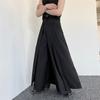 Japon Katmanlı Pantolon Erkek Geniş Bacak Hakama Y2k Erkek Pantolonu Koyu Estetik Sokak Giyimi Oversize Giyim