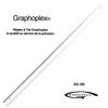 Transparent Ruler 1 Bevel + Embossing 100 Cm