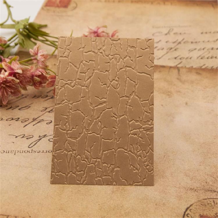 Decorative Plastic Embossing Mould for Handmade Cards and Scrapbooking Sturdy Craft Tool